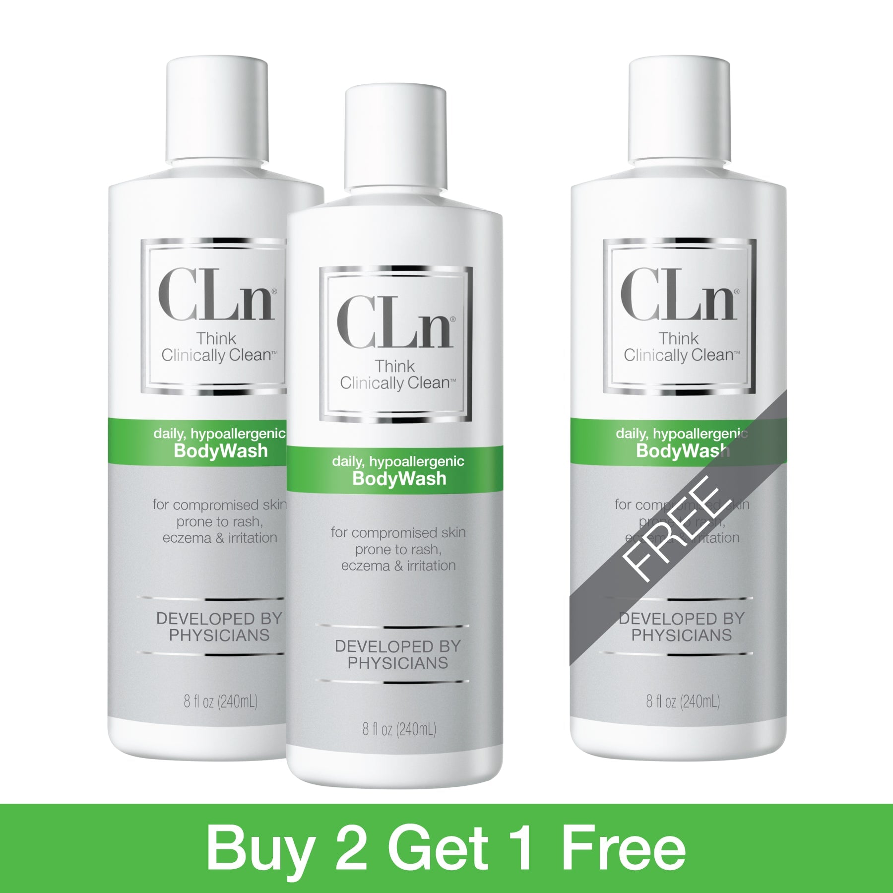 CLn BodyWash Shop All Products CLn Skin Care 8 fl. oz. 3-Pack