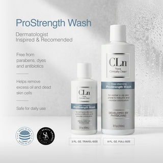 CLn ProStrength Wash Shop All Products CLn Skin Care 
