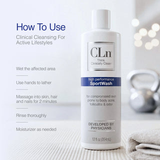 CLn SportWash 12oz 12-Pack CLn Skin Care 