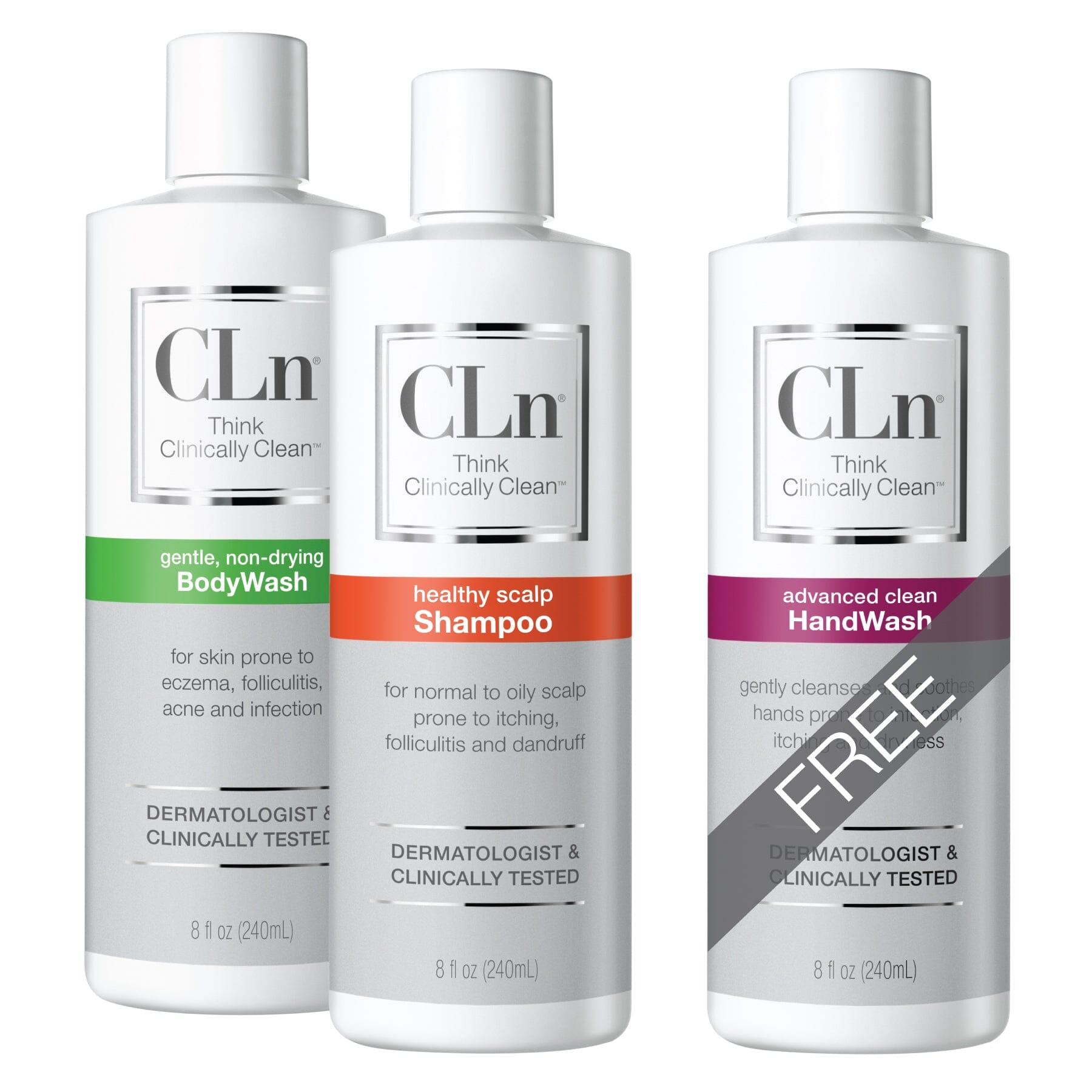 Total Hygiene Bundle (3 Pack) CLn Skin Care 